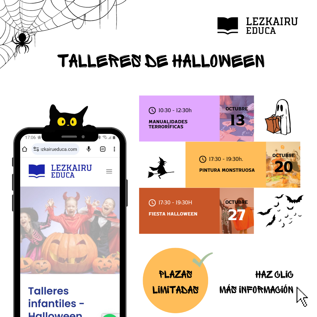 Talleres Halloween Pamplona